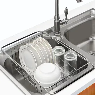 OEM Escurridor De Platos, Escurridor De Platos Sobre El Fregadero, Escurridor De Platos Para Fregadero O Encimera, Escurridor De Platos Expandible, Escurr