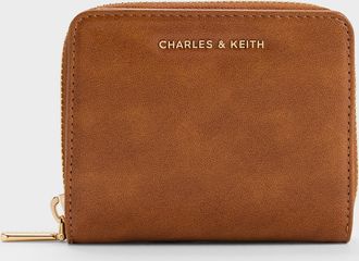 Charles & Keith Finley Zip-Around Small Wallet