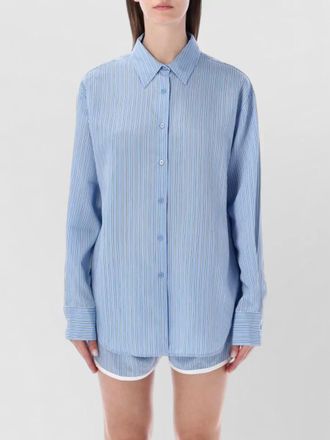 Frankie Shop striped collared shirt long sleeves