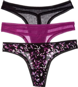 OnGossamer Ongossamer 3Pk Hip Thong