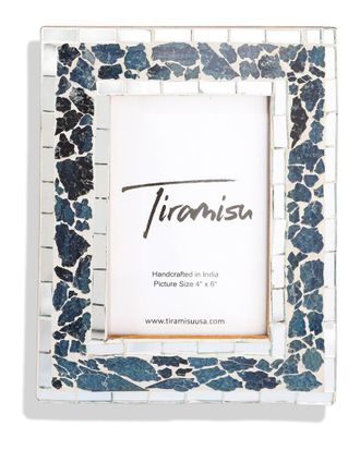 Tiramisu Midnight Tides Mosaic Picture Frame