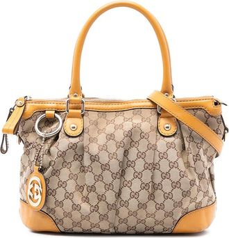 Gucci Pre-owned Gucci GG Canvas Sukey Satchel Ladies 8GQOUPNSBQNF33YY