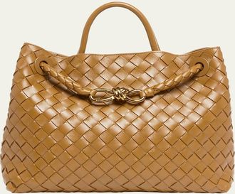 Bottega Veneta Andiamo Medium Top-Handle Bag