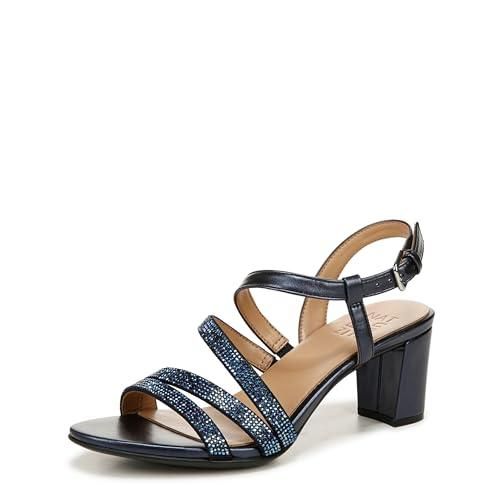 Naturalizer navy blue sandals deals