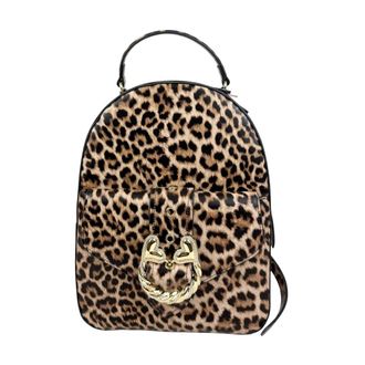 Braccialini Baroque Backpack - female - Braccialini - Backpacks - Brown - ONE SIZE - Bags