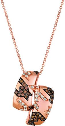 Le Vian 14K Strawberry Gold 0.52 Ct. Tw. Diamond Necklace