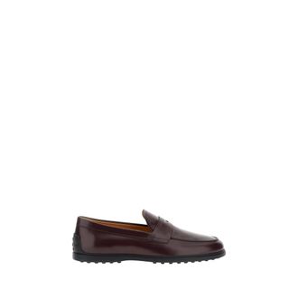 Tod's Loafers, male, Brown, 6 UK, Mocassino Gomma 78L