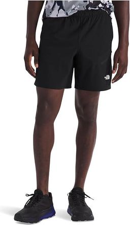 The North Face Lightstride Shorts 7 Mens Shorts TNF Black : 2XL 7, Elastane/Polyester