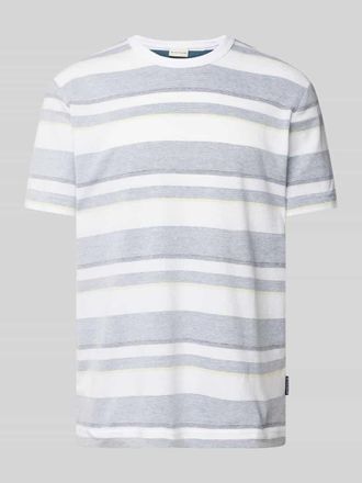 Tom Tailor Regular Fit T-Shirt aus reiner Baumwolle in Blau, Gr&ouml;&szlig;e XXL
