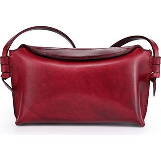 OLD TREND Snapper Genuine Leather Vintage Everyday Crossbody in Maroon at Nordstrom