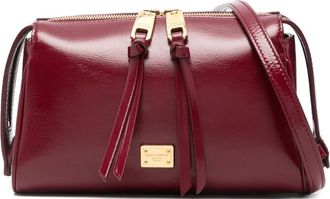 Dolce & Gabbana Borsa a tracolla con stampa - Rosso