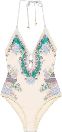Zimmermann Badmode, Dames, Veelkleurig, L, Indra One-piece Zwempak