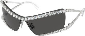 Swarovski SK7022 400187 Womens Sunglasses Silver Size 133