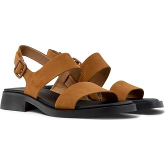 Camper Dana Slingback Sandal in Medium Brown at Nordstrom Rack, Size 40