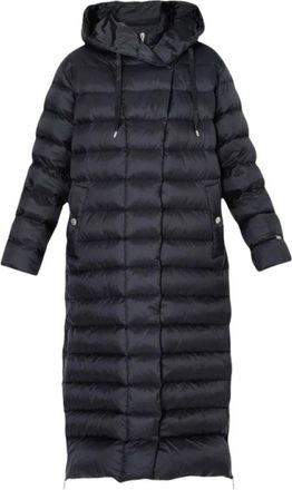 Liu Jo Dames, Mantels, Blauw, Maat: M Leer