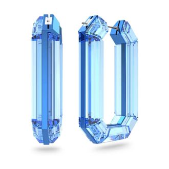 Swarovski Lucent Statement Oorbellen - Dames - Oorbellen - Blauw - ONE Size - Accessoires