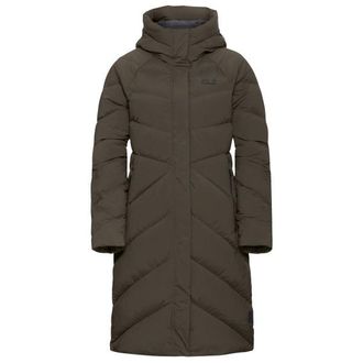 Jack Wolfskin Marienplatz Coat Mantel f&uuml;r Damen | braun