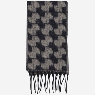 スカーフ Patou Jp Scarf - Wool - Grey Patou Winter Scarves, female, Gray, Size: ONE SIZE Grey Wool