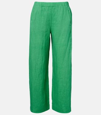 Velvet Lola linen wide-leg pants