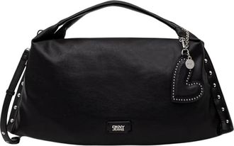 DKNY Shopper Bag - Dames - Handtassen - Zwart - ONE Size - Leer - Tassen