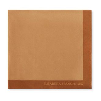 Elisabetta Franchi Dames, Accessoires, Bruin, Maat: ONE Size Zijde