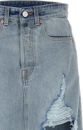 VETEMENTS Cotton Mini Womens Skirt