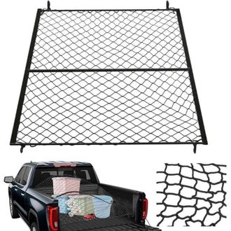 OEM Red Para Remolque, Red De Almacenamiento Para Autocaravana, Apta Para Cargas Ligeras De Camiones De Uso Diario, 1,1 X 1,2 M, Extensible Hasta 2,2 X 2,