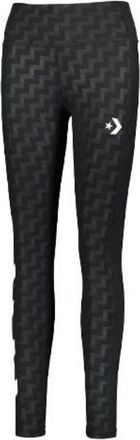 Converse (WMNS) Converse Voltage Leggings Asia Sizing Black White 10017650-A01