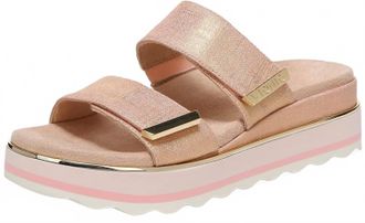 Vionic Womens Phoenix Brandie Flatform Sandals In Rose