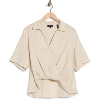 Theory Twist High-Low Top in Sand at Nordstrom Rack, Size X-Large