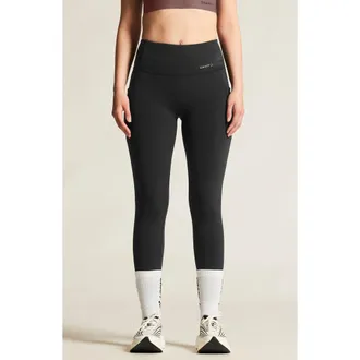 Craft Essence High Waist Pocket Tights in Black at Nordstrom, Size X-Large