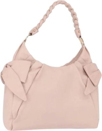 Ferragamo Pre-owned Shoulder Bags, female, Pink, Size: ONE SIZE Pre-owned Leather Shoulder Bag