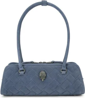 Kurt Geiger Kensington Quilted Shoulder Bag in Denim at Nordstrom