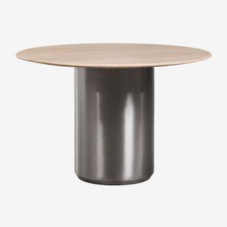 Sklum Mesa De Comedor Redonda &Oslash;120 Cm Luceida Sklum