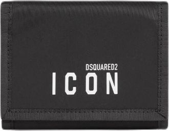 Dsquared2 Wallets & Cardholders, male, Black, Size: ONE SIZE Icon Wallet
