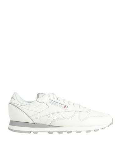 Plain white reeboks deals