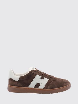Hogan Cool Sneakers in Smooth and Suede Calfskin with H Logo