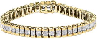 House of Brilliance Haus Of Brilliance 14K 3.00 Ct. Tw. Diamond Tennis Bracelet