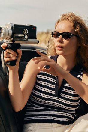 I-SEA Slim Oval Sporty Sunglasses