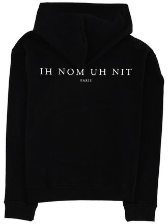 Ih Nom Uh Nit Printed Cotton Sweatshirt - Black