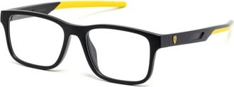 Ferrari Glasses, male, Black, Size: 54 MM Optical Frame