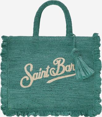 MC2 Saint Barth Volant Raffia-tas