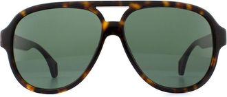 Gucci Zonnebril GG0463S 003 HAVANA GROEN