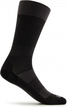 Stoic Merino Liner Crew Socks Merinosocken - Unisex | schwarz