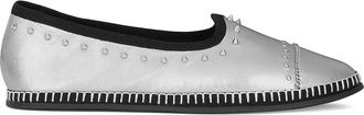 Giuseppe Zanotti Mocassini metallizzati - Grigio