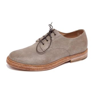 Corvari Vintage Effect Schoen - Heren - Veterschoenen - Beige - 40 1/2 EU - Schoenen