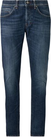 Dondup Slim-Fit Medium-Dark Blue Jeans