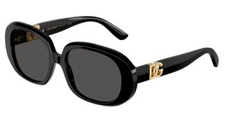 Dolce & Gabbana DG4476 501/87 Womens Sunglasses Black Size 56
