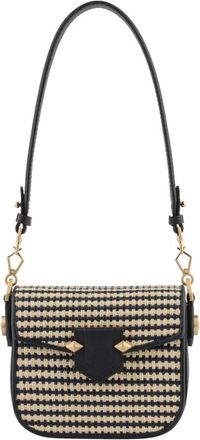 Pourchet Tassen, Dames, Blauw, ONE Size, Katoen, S&egrave;vres Tress&eacute;