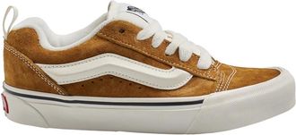 Vans Knu Skool - Heren - Sneakers - Bruin - 36 EU - Leer - Schoenen